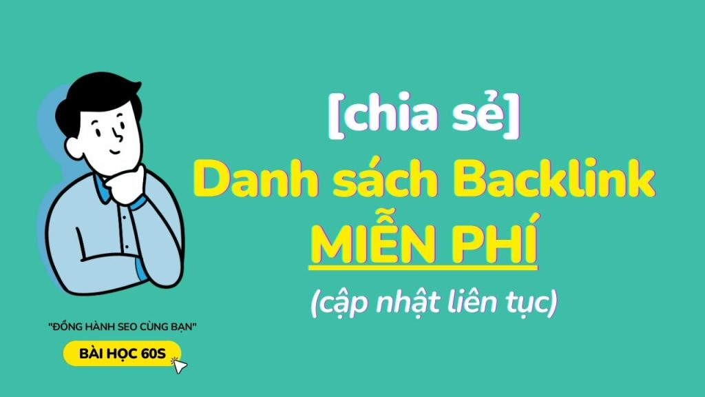 chia sẻ danh sách backlink miễn phí
